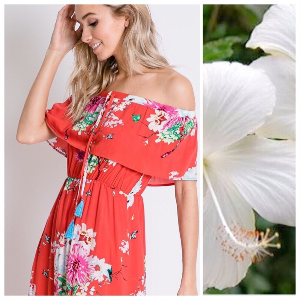 The Abigail Sweet Floral Maxi Dress - Picture 2 of 6